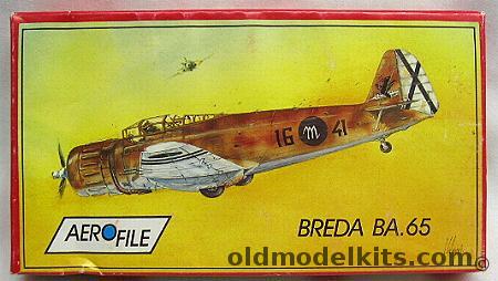 Eurokit 1/72 Breda Ba.65 or Ba-65 bis - Italian or Spanish Nationalist Air Force plastic model kit